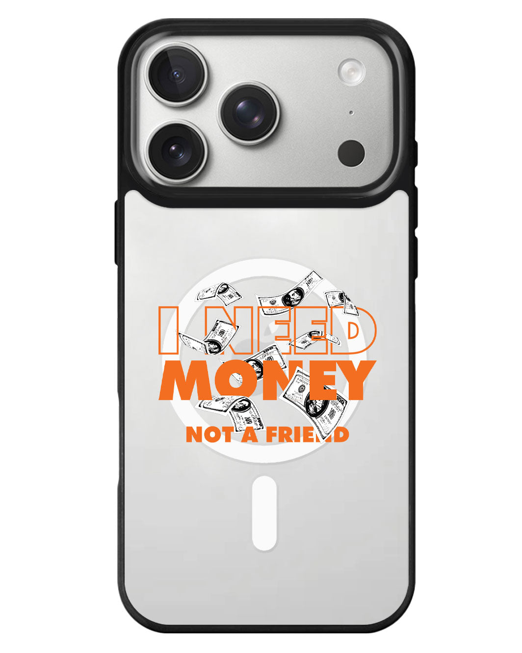 iPhone Rearguard MagSwap - Money Better Than Friend