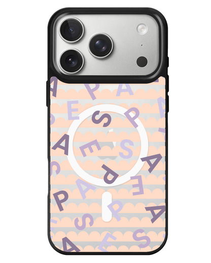 iPhone Rearguard MagSwap - Aespa Monogram