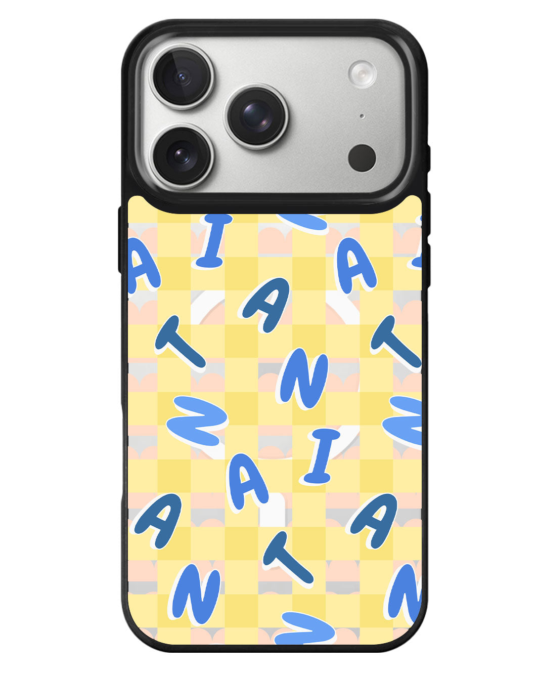 iPhone Rearguard MagSwap - Checkered Monogram 3.0