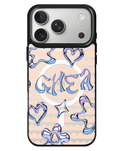 iPhone Rearguard MagSwap - Chrome Monogram 1.0