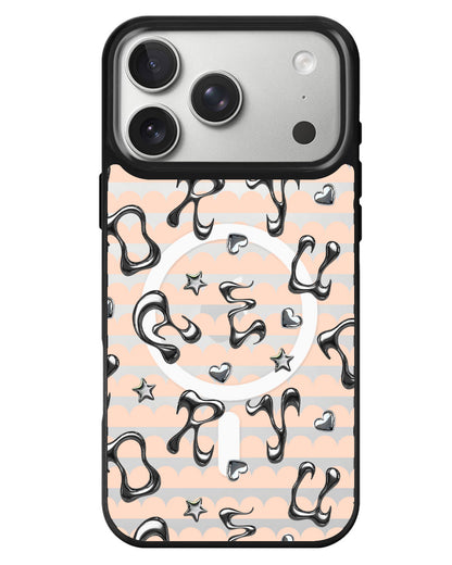 iPhone Rearguard MagSwap - Chrome Monogram 2.0