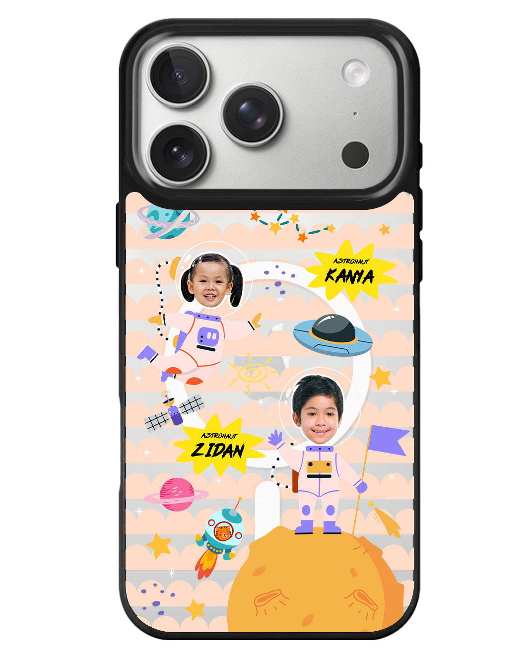iPhone Rearguard MagSwap - Face Grid Dream Astronaut