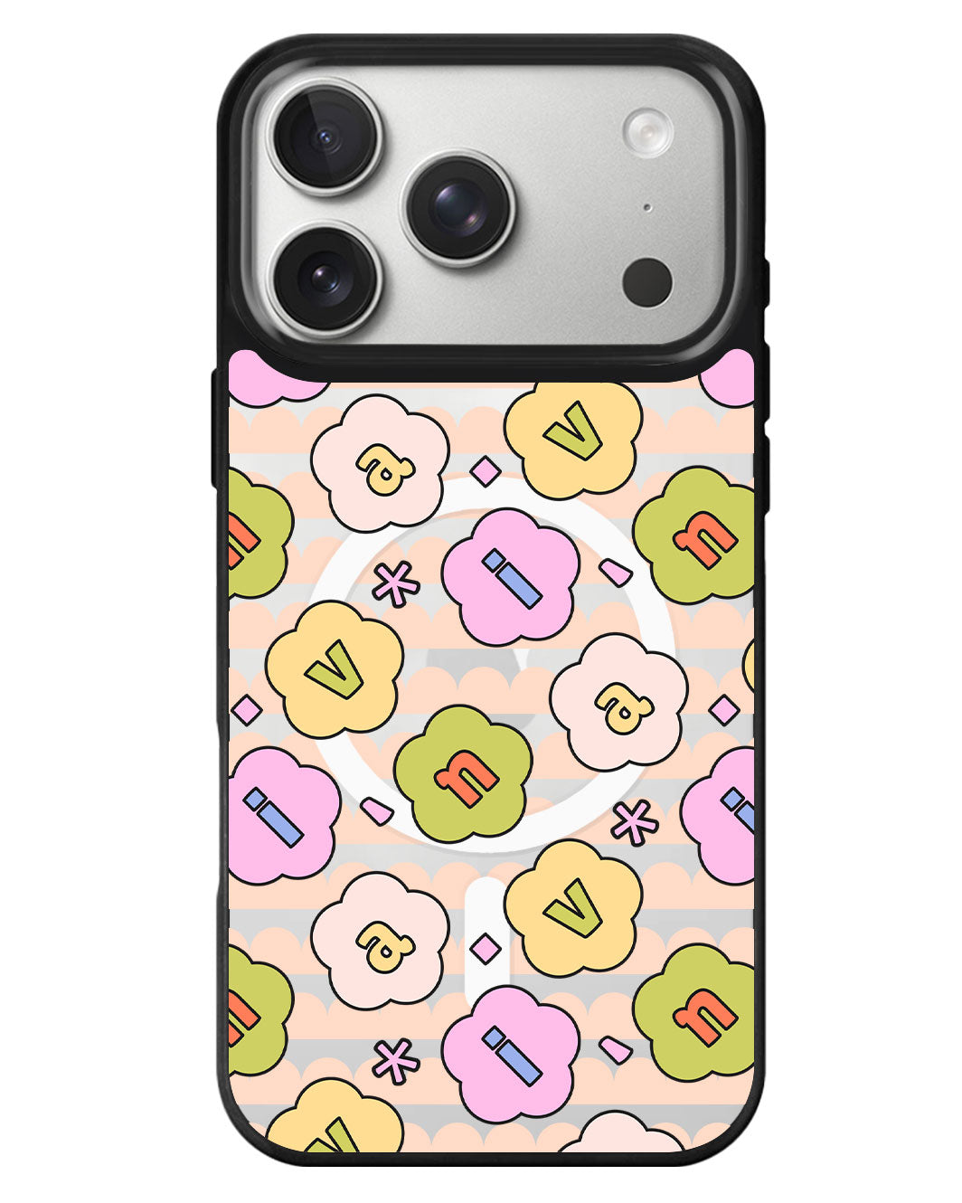 iPhone Rearguard MagSwap - Flower Petals Monogram 1.0