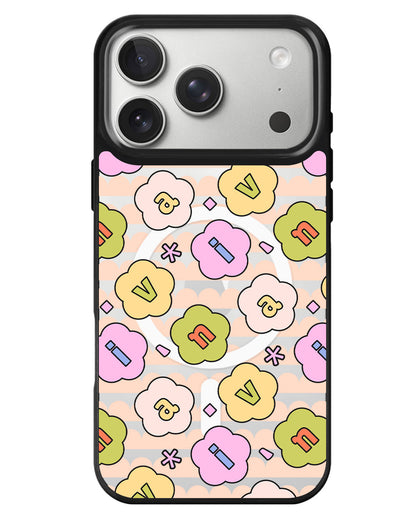 iPhone Rearguard MagSwap - Flower Petals Monogram 1.0