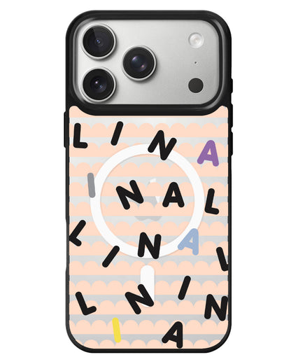 iPhone Rearguard MagSwap - Monogram 2.0 Hitam