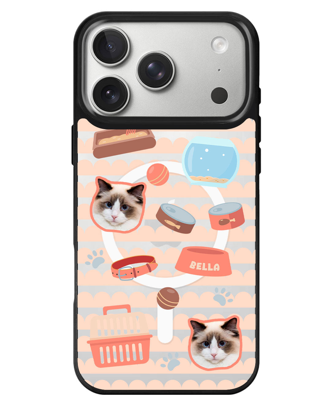 iPhone Rearguard MagSwap - Pet Grid Kitty Cozy Corner