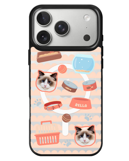 iPhone Rearguard MagSwap - Pet Grid Kitty Cozy Corner
