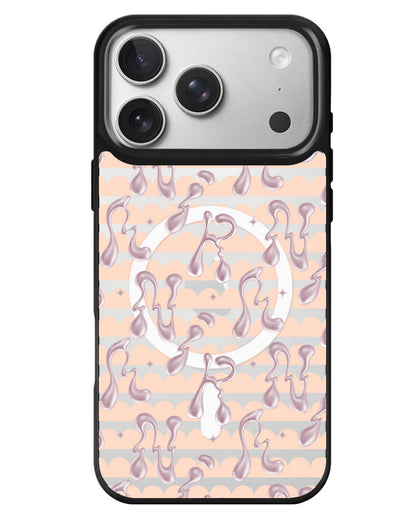 iPhone Rearguard MagSwap - Pink Chrome Monogram 2.0