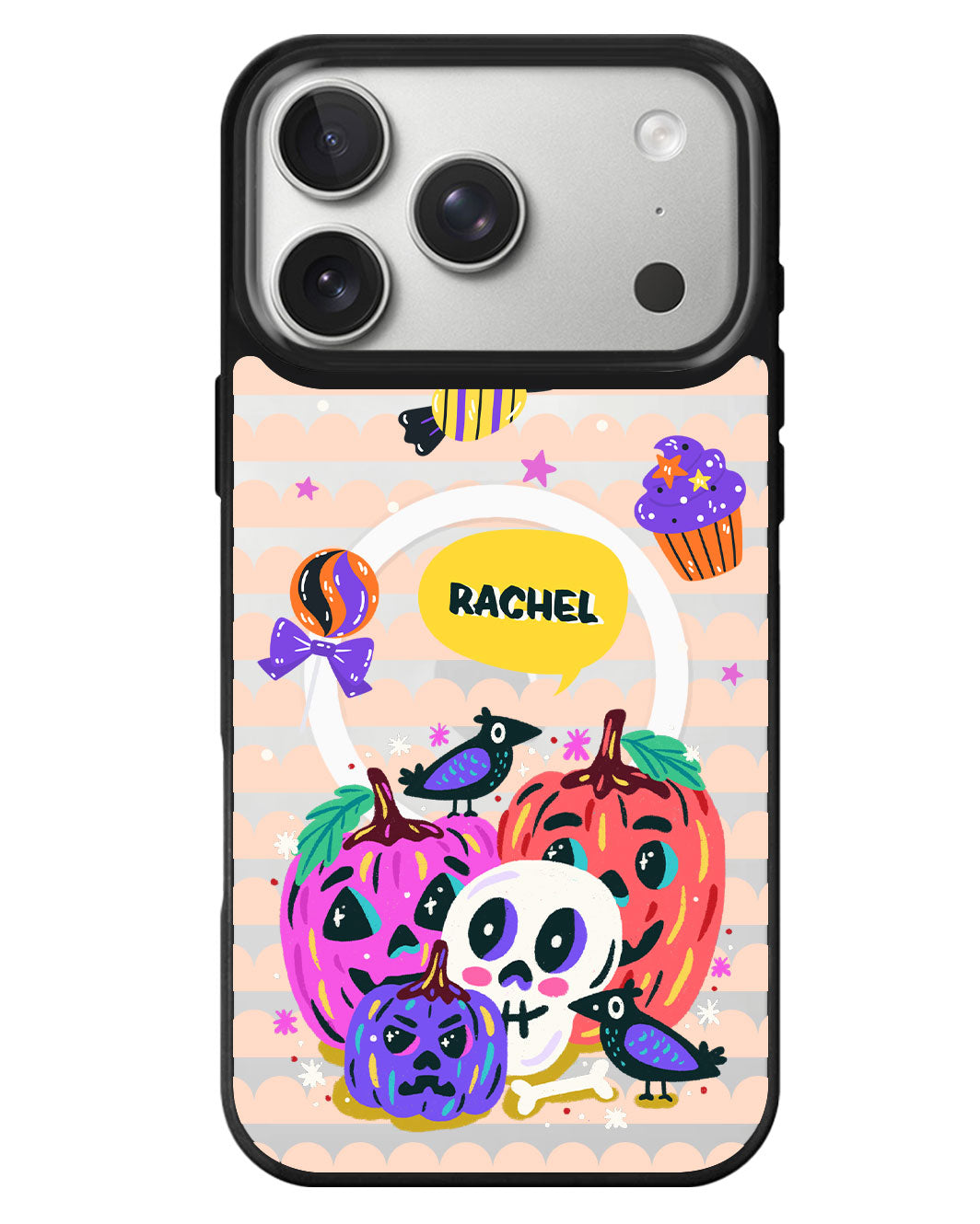 iPhone Rearguard MagSwap - Pumpkins Monster