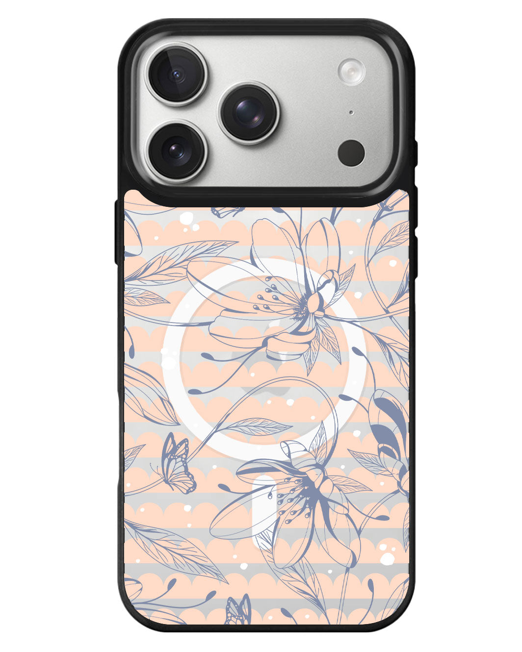 iPhone Rearguard MagSwap - Sketchy Flower & Butterfly 2.0