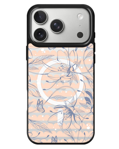 iPhone Rearguard MagSwap - Sketchy Flower & Butterfly 2.0