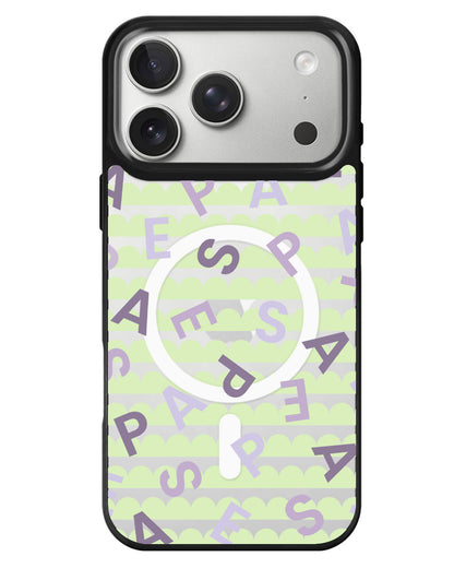 iPhone Rearguard MagSwap - Aespa Monogram
