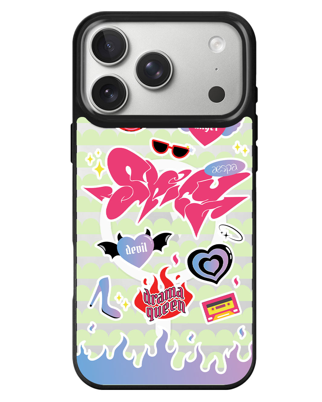 iPhone Rearguard MagSwap - Aespa Spicy