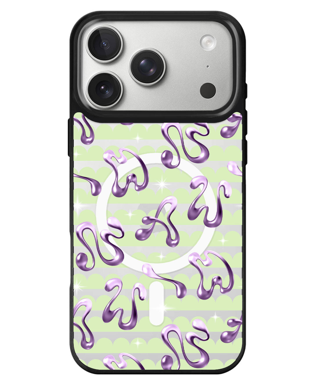 iPhone Rearguard MagSwap - Chrome Monogram 4.0