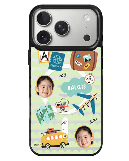 iPhone Rearguard MagSwap - Face Grid Travel