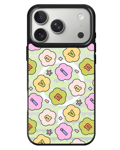 iPhone Rearguard MagSwap - Flower Petals Monogram 1.0