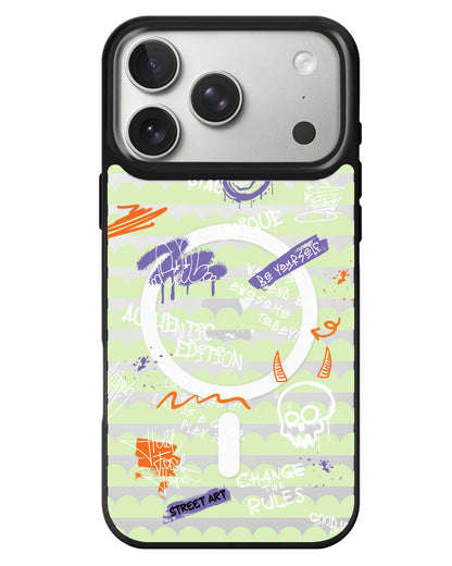 iPhone Rearguard MagSwap - Graffiti