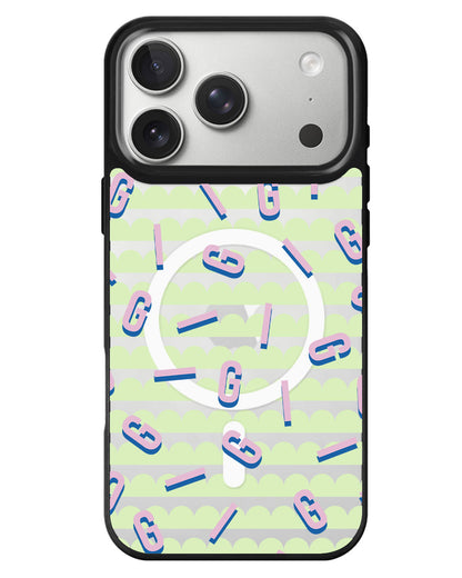iPhone Rearguard MagSwap - Monogram 1.0 Cotton Candy