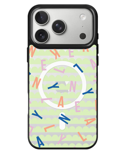 iPhone Rearguard MagSwap - Monogram 1.0 Rainbow