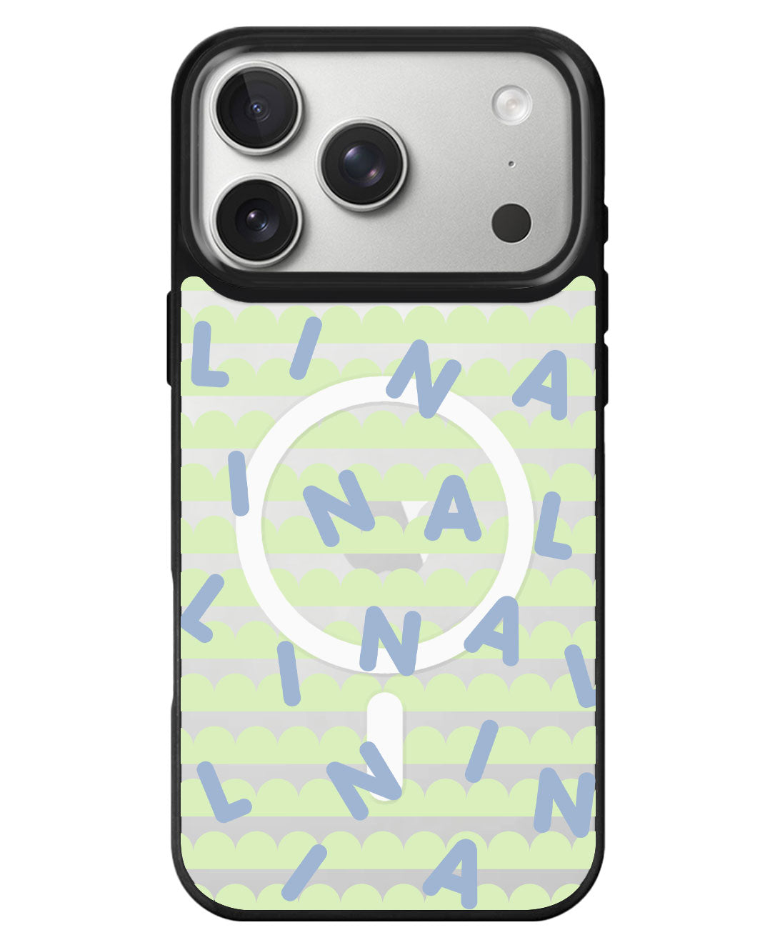 iPhone Rearguard MagSwap - Monogram 2.0 Blue