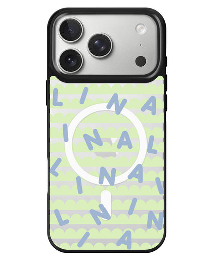 iPhone Rearguard MagSwap - Monogram 2.0 Blue