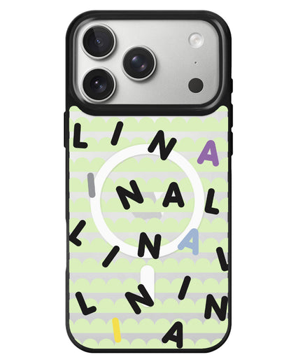 iPhone Rearguard MagSwap - Monogram 2.0 Hitam
