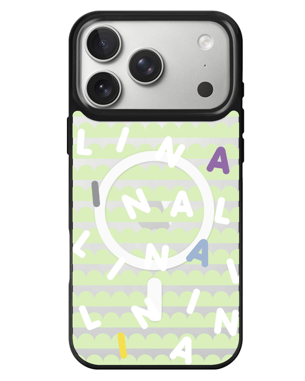 iPhone Rearguard MagSwap - Monogram 2.0 Putih