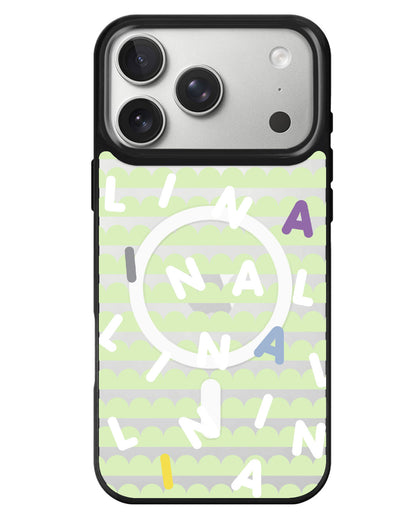 iPhone Rearguard MagSwap - Monogram 2.0 Putih