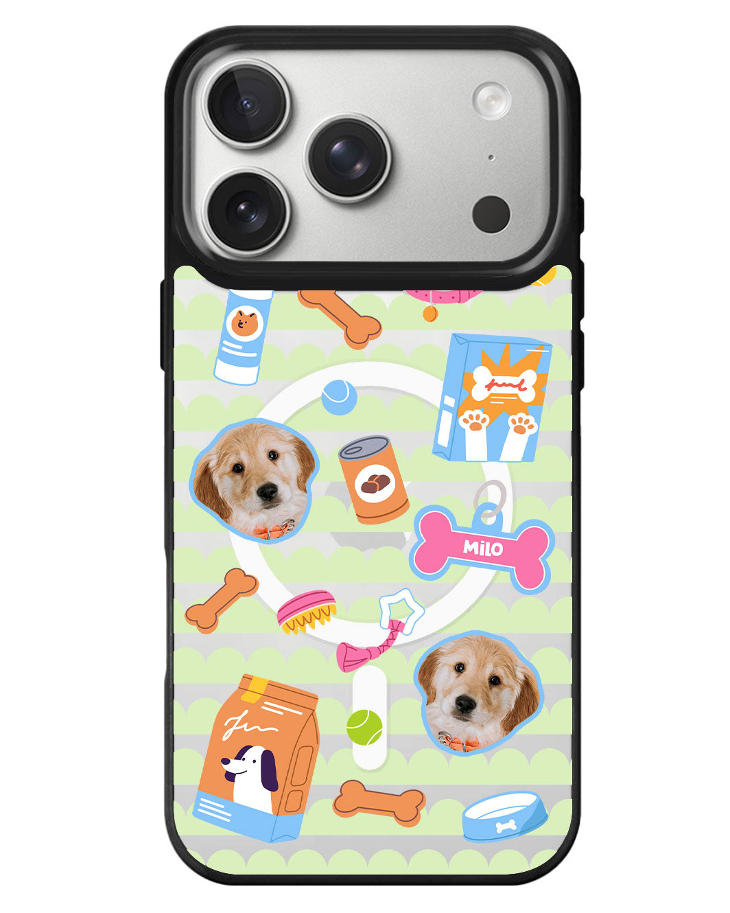 iPhone Rearguard MagSwap - Pet Grid Puppy Sweet Treats