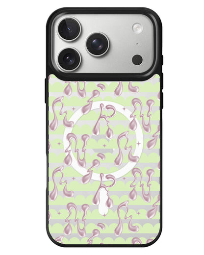 iPhone Rearguard MagSwap - Pink Chrome Monogram 2.0