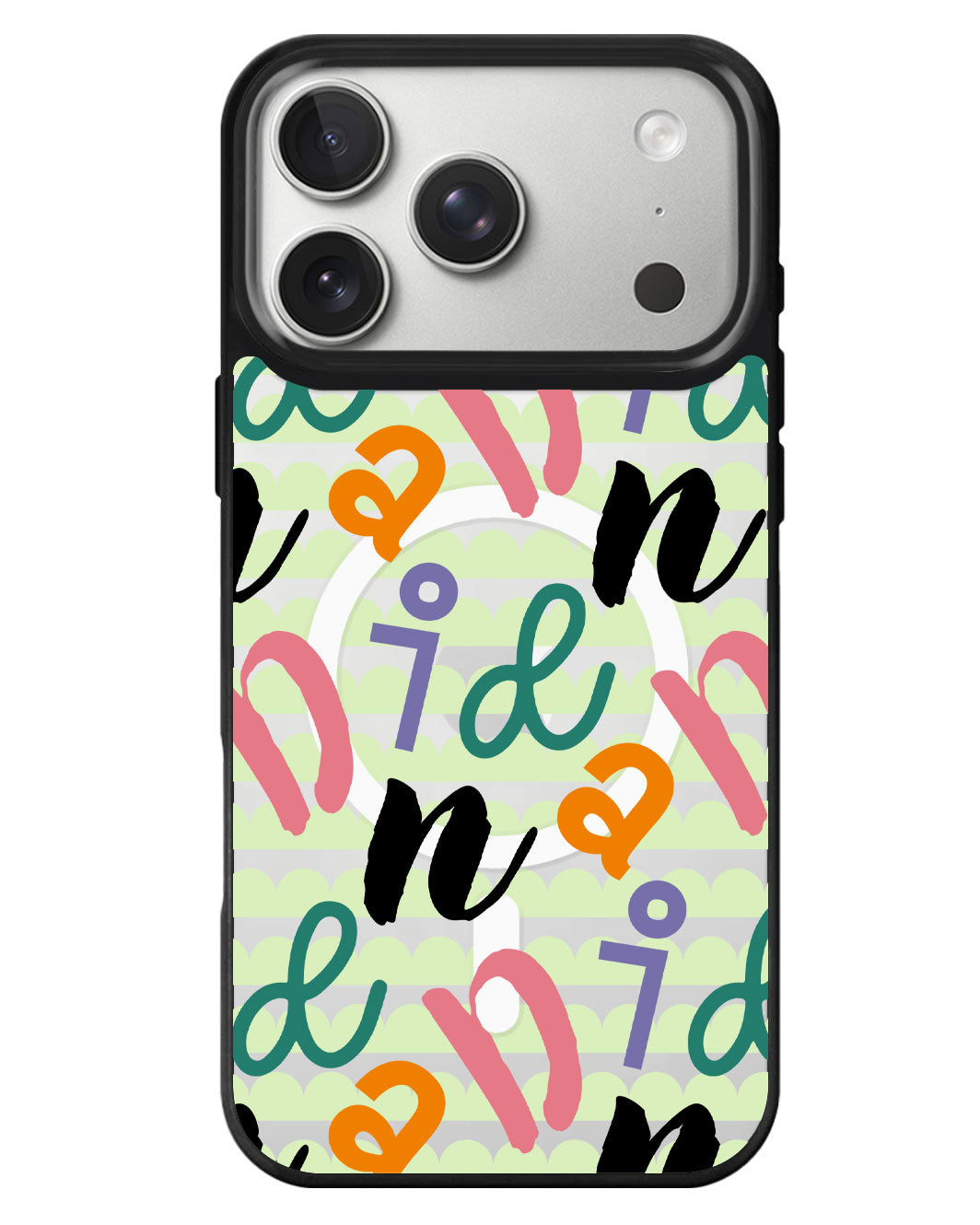iPhone Rearguard MagSwap - Playful Monogram 3.0