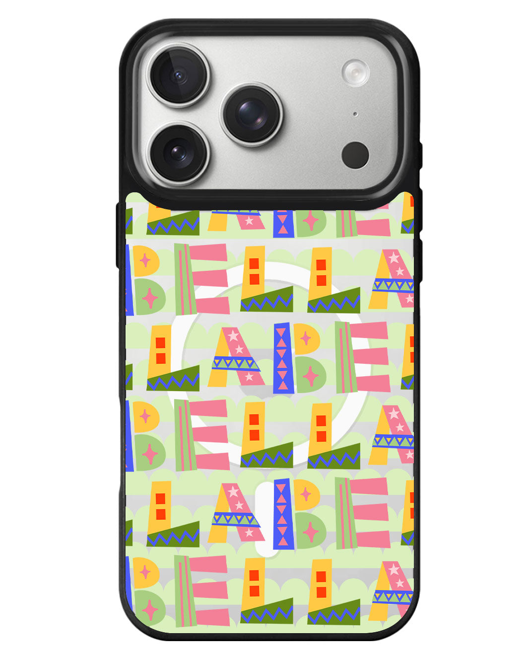 iPhone Rearguard MagSwap - Playful Monogram 5.0