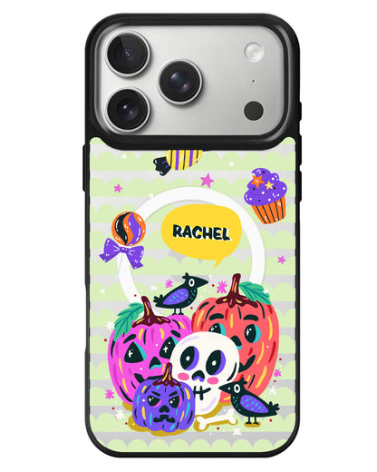 iPhone Rearguard MagSwap - Pumpkins Monster
