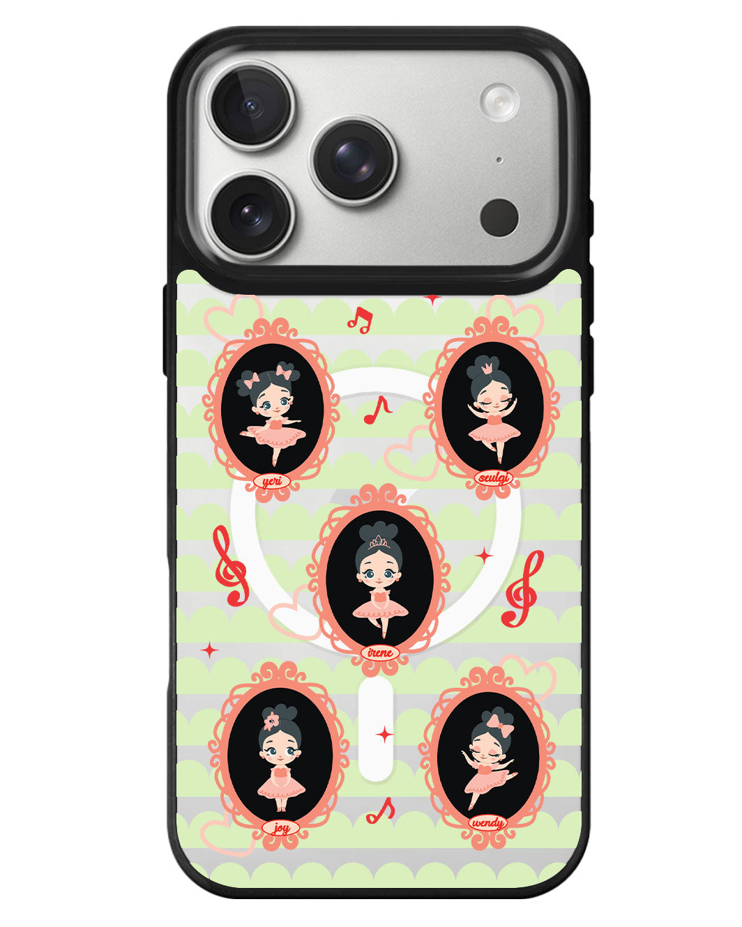 iPhone Rearguard MagSwap - Red Velvet Feel My Rhythm