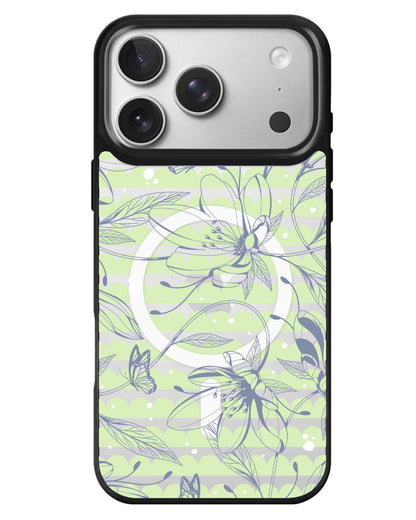iPhone Rearguard MagSwap - Sketchy Flower & Butterfly 2.0