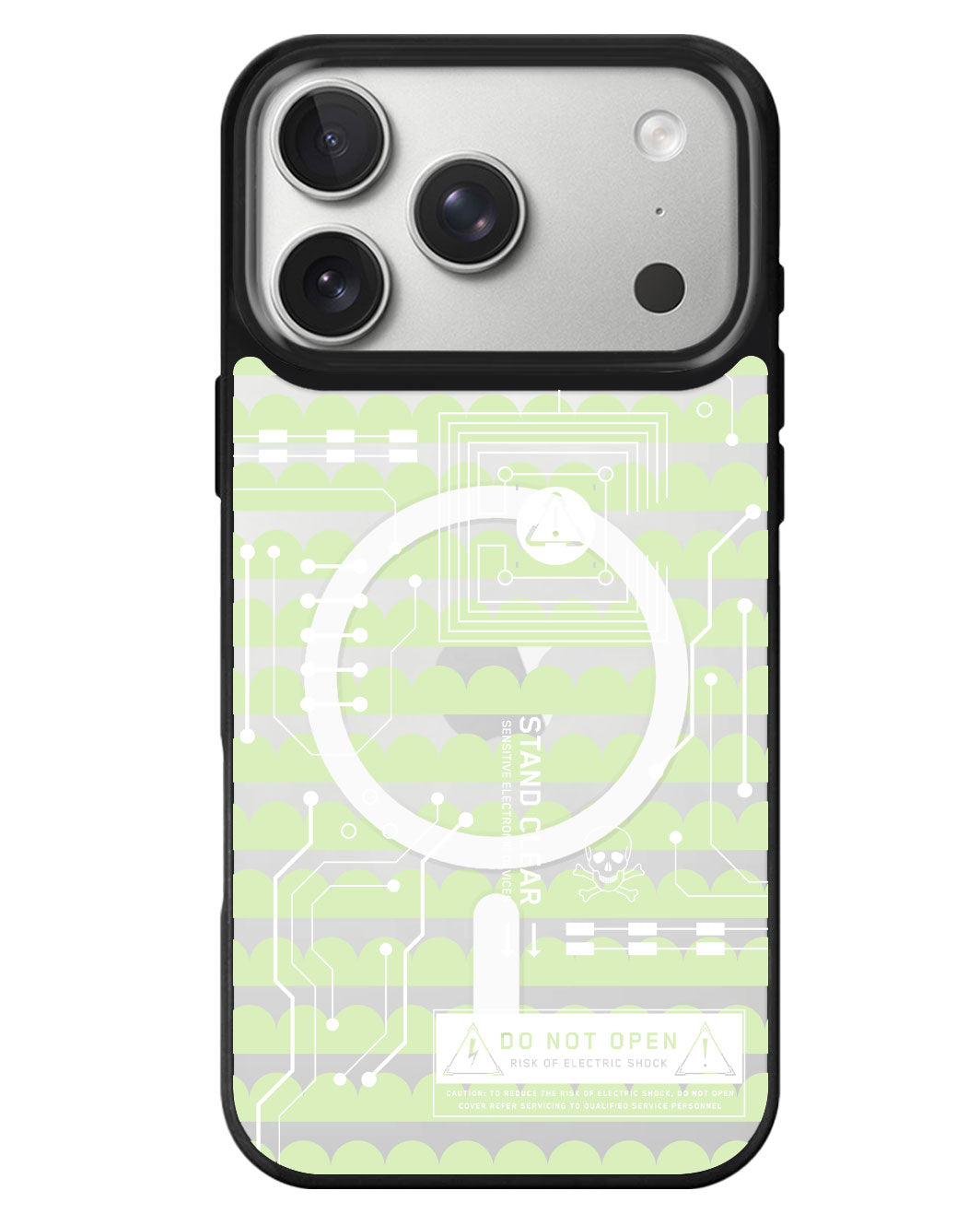 iPhone Rearguard MagSwap - Circuit White