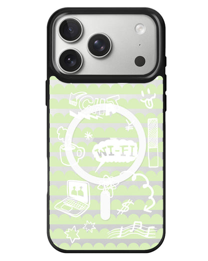 iPhone Rearguard MagSwap - Social White