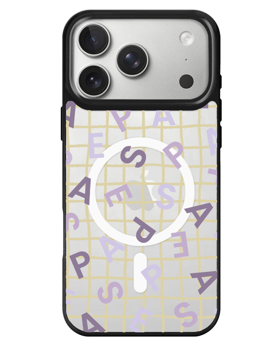 iPhone Rearguard MagSwap - Aespa Monogram