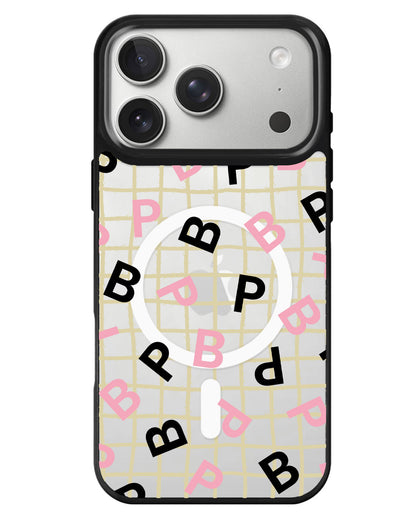 iPhone Rearguard MagSwap - Blackpink Monogram