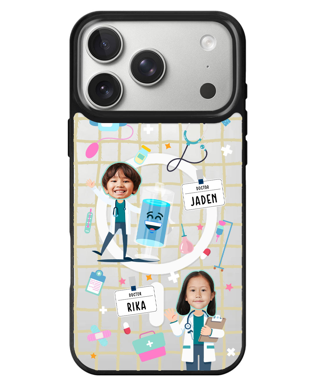 iPhone Rearguard MagSwap - Face Grid Dream Doctor