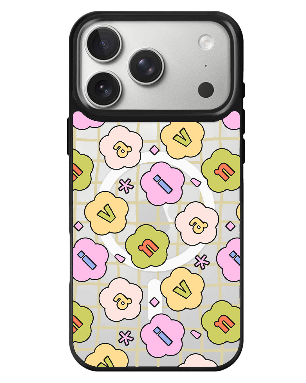 iPhone Rearguard MagSwap - Flower Petals Monogram 1.0