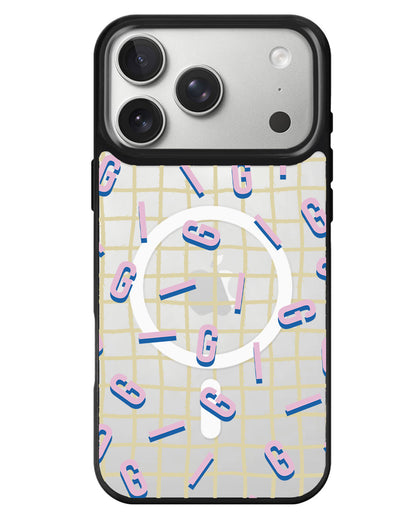 iPhone Rearguard MagSwap - Monogram 1.0 Cotton Candy