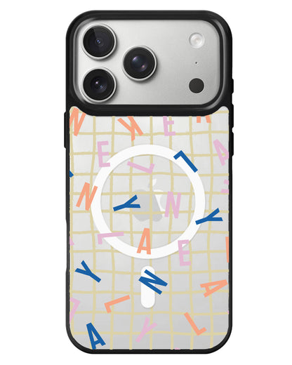 iPhone Rearguard MagSwap - Monogram 1.0 Rainbow