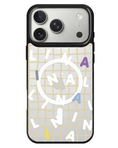 iPhone Rearguard MagSwap - Monogram 2.0 Putih