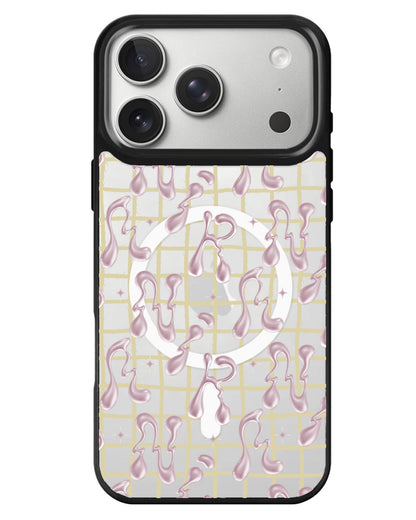 iPhone Rearguard MagSwap - Pink Chrome Monogram 2.0