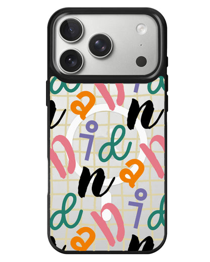 iPhone Rearguard MagSwap - Playful Monogram 3.0
