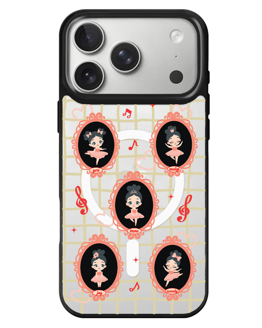 iPhone Rearguard MagSwap - Red Velvet Feel My Rhythm