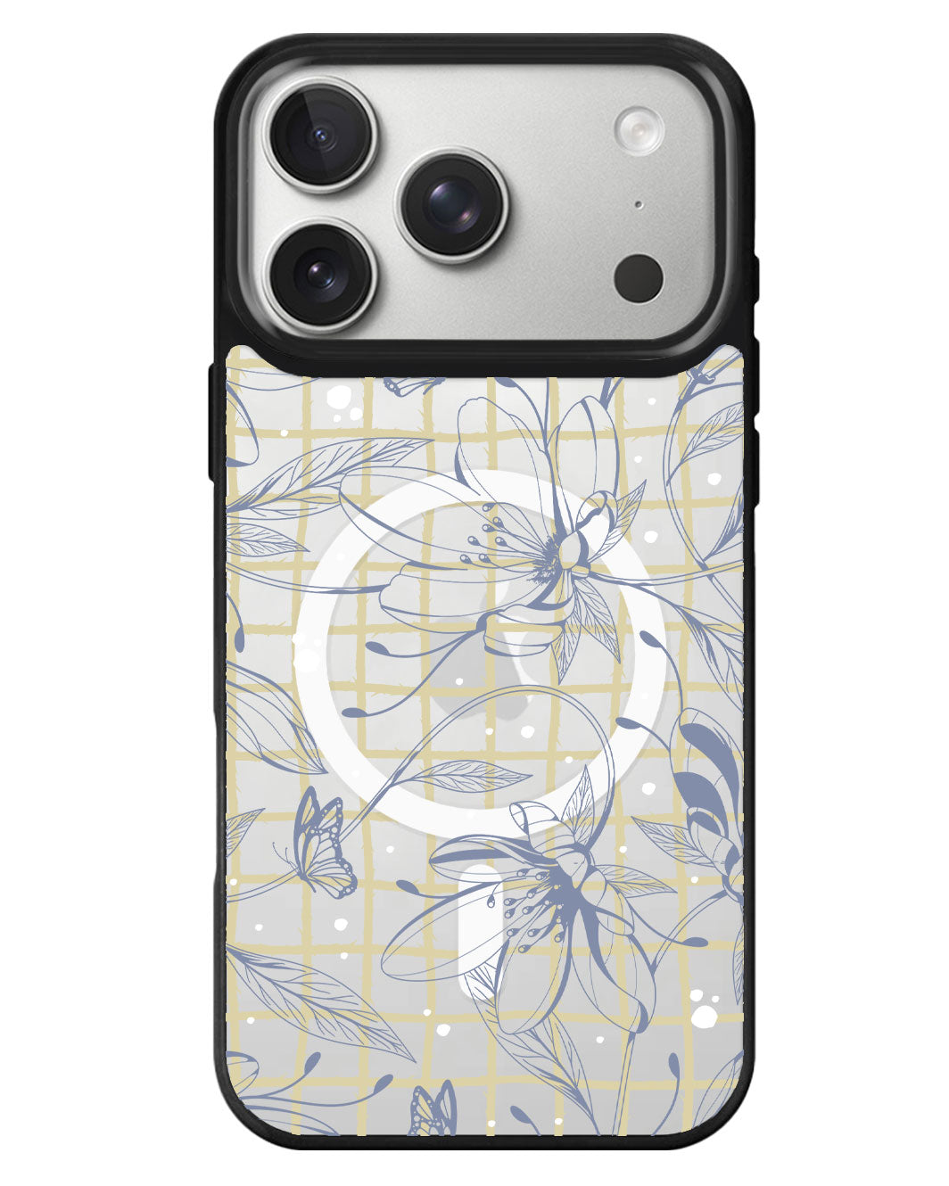 iPhone Rearguard MagSwap - Sketchy Flower & Butterfly 2.0