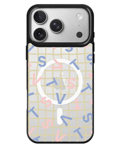 iPhone Rearguard MagSwap - Seventeen Monogram