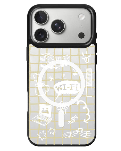 iPhone Rearguard MagSwap - Social White